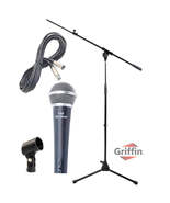 Microphone Stand Studio Package by GRIFFIN - Telescoping Boom Arm Mount ... - £32.69 GBP