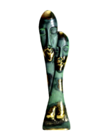 Statue Modern Cycladic Bust from brass 26cm  x 7cm - £88.30 GBP