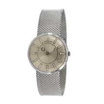 LeCoultre Galaxy 37 Diamond Mystery Dial  14k White Gold Watch  - $3,500.00