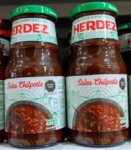 2X Herdez Chipotle Salsa - 2 Bottles Of 453g Each - Envio Prioridad / Free Ship - £16.69 GBP