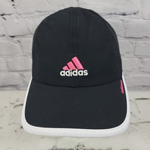 Adidas Adizero Hat Womens ClimaCool Black Pink Stretch Athletic Cycling Cap - £11.45 GBP