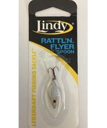 Lindy Rattl&#39;n Flyer Spoon Lure 1/16OZ-FJ2116-Diamond Dazzler-RARE -SHIPS... - $354.85 MXN