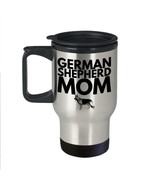 German Shepherd Mom Travel Mug GSD Mom Rescue Dog Tumbler Stainless Stee... - £18.92 GBP