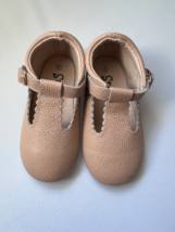 Special Sale Size 8 Toddler Mary Janes Beige, Baby Tbar Shoes, Toddler T-Bar Sho - £15.55 GBP