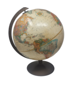 Vintage Replogle Globe World Classic Series 12 inch Decor Education Mult... - £35.19 GBP