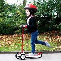 EVO Mini Cruiser Kids Childrens Scooter 3+ Year Adjustable Handlebar - Red - $37.43