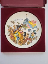Walt Disney World Vtg Limited Edition Anniversary 1971-1981 Collectors Plate - $39.48