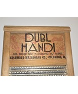 Vintage Small Dubl Handi Columbus Washboard Co. Double Sided Hand Cleani... - €22,53 EUR