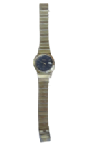Vintage BULOVA Caravelle Men’s Quartz Watch Gold Tone Black Face NEEDS B... - $19.75