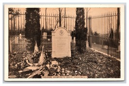 Theodore Roosevelt Grave Oyster Bay New York NY UNP WB Postcard XB8 - $2.92