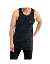 Nike Mens Athletic Sleeveless Tank Color Black/Black Size S - £37.75 GBP