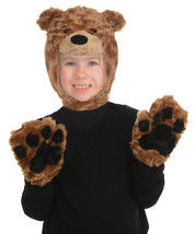 UNDERWRAPS Kid&#39;s Children&#39;s Animal Pack Dress Up Kit - Brown Bear Childrens Cost - £44.41 GBP