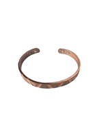 Vintage Southwest Magnetic Pure Copper Cuff Bracelet Unisex Costume Jewelry - $24.75