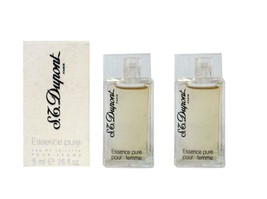 S.T. Dupont Essence Pure For Women 2 X 5 Ml Eau De Toilette Mini By S.T. Dupont - £6.99 GBP