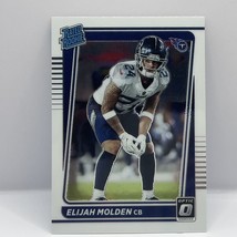 2021 Panini Donruss Optic Football Elijah Molden Base RC #300 Tennessee Titans - £1.57 GBP