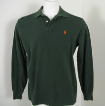 NEW! Polo Ralph Lauren Long Sleeve Polo Shirt!  *100% Cotton Mesh Material* - £39.08 GBP