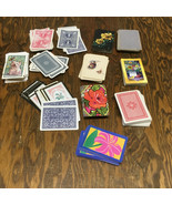 Vintage mixed playing card lot swap cards craft art supplies  - €17,02 EUR