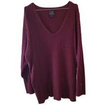 Outlander The Series Exclusive Torrid Collection Burgundy Cable Knit Swe... - $26.02