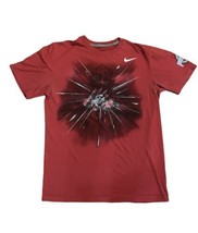 Nike T-shirt Mens Medium Ohio State Buckeyes Graphic college Tee Bed Party - £15.03 GBP