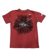 Nike T-shirt Mens Medium Ohio State Buckeyes Graphic college Tee Bed Party - £14.77 GBP