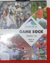 Augusta Sportswear Style 6021 Youth 7 To 9 Red Game Sock image 2