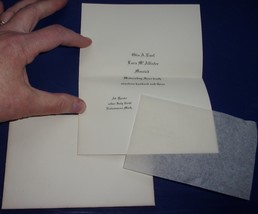 Victorian Wedding Announcement 1903 - $4.99