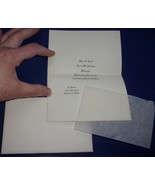 Victorian Wedding Announcement 1903 - $6.84 CAD