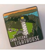 CANA ISLAND Lighthouse Door County Wisconsin Souvenir Travel Lapel Hat Pin - €21,32 EUR