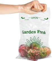 1000 Food Plastic Produce Bags Roll 12 x 17 - 0.5 mil - Food Vegetable Bags - £23.48 GBP