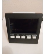 Lightweight Multifunction Clock Uses 2 AAA Batteries, Black With Instruc... - $4.75