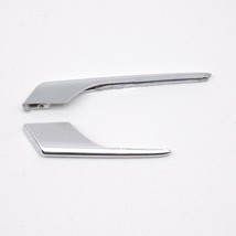 2016-2020 Tesla Model X Front Left Fog Light Lamp Chrome Trim Pair Oem -... - $44.55