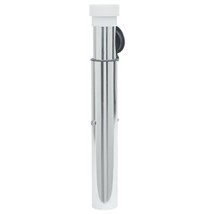  In-ground Umbrella Base Silver Anodized Aluminum Large Durable - $99.98