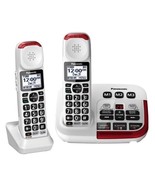 Panasonic KX-TGM420W Amp Cordless Phone Answering Machine and (1) Extra ... - £143.61 GBP