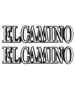 RestoParts Quarter Panel Emblem Set 1978-1987 Chevy El Camino - £134.31 GBP