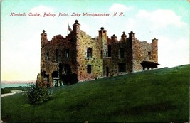 Kimballs Castle Belnap Point Lake Winnipesaukee NH UNP Unused UDB Postcard - £7.59 GBP