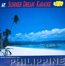 PHILIPPINE SUMMER DREAM KARAOKE LASERDISC Filipino Issue 60s 80s U.S. Po... - £20.96 GBP