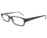 Ray-Ban Eyeglasses Frames RB5085 2219 Blue Purple Rectangular Full Rim 5... - £56.15 GBP