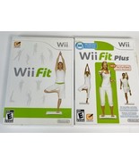 Wii Fit Plus &amp; Wii Fit Nintendo Wii Manuals &amp; Discs Complete - $14.68