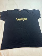 Anvil SAINTS Youth/Boy L Black Pre-Shrunk Crewneck Short Sleeve Pullover... - $20.82 CAD