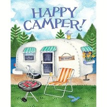 Happy Camper RV Trailer New Diamond Arts Painting Airstream Scotty Picture Kit - £7.07 GBP
