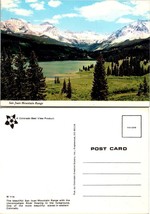 Colorado San Juan Mountain Range Uncompahgre River Pine Trees VTG Postcard - £7.49 GBP
