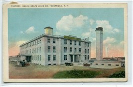 Welch Grape Juice Factory Westfield New York 1924 postcard - £5.53 GBP