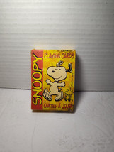 1990 Peanuts Snoopy Playing Cards Cartes A Jour Model 6840 Hoyle - £5.35 GBP