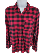 Abercrombie &amp; Fitch Women&#39;s Shirt Size S Buffalo Plaid Long Sleeve Butto... - $13.81