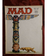 RARE MAD magazine October 1962 Totem Pole Dr. Kiljoy Eating out - £9.28 GBP