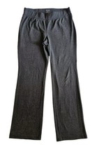 Sonoma Gray Flare Lounge Pants Elastic Waist Sweatpants Women&#39;s Size M READ! - £8.86 GBP