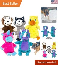 Durable 5-Pack Squeaky Dog Chew Toys for Medium Breeds - Almost Indestru... - $34.50