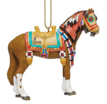 TRAIL OF PAINTED PONIES Buffalo Medicine Ornament~2.4&quot; Tall~Native Tradi... - £18.92 GBP
