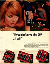1965 magazine ad for 007 cologne - Sexy woman will give it to him if you won&#39;t - £20.74 GBP