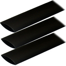 Ancor Adhesive Lined Heat Shrink Tubing (ALT) - 1&quot; x 3&quot; - 3-Pack - Black [307103 - £4.80 GBP